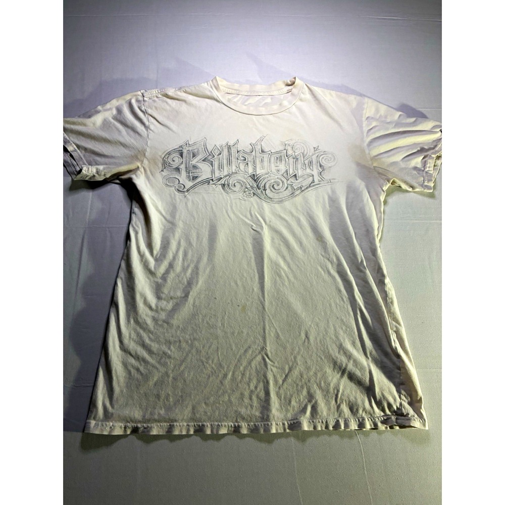 vintage Y2K Billabong Surf Tee S Short Sleeve T Shirt Distressed Graphic Print